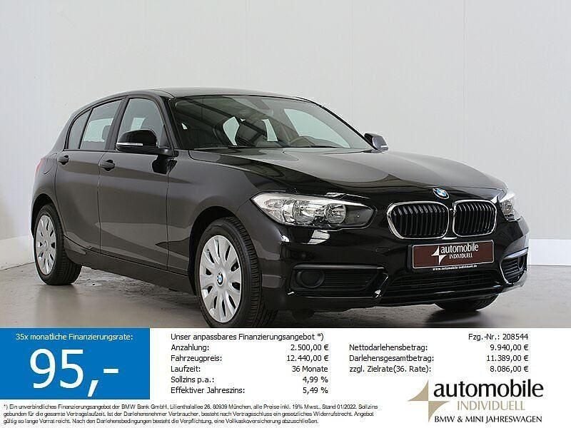 Gebraucht BMW 118 Sport Line 136 PS (100 kW) 2018 Schwarz Kleinwagen
