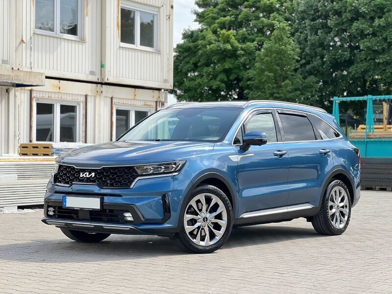 Blau Gebraucht 2022 Kia Sorento Platinum SUV | 36.999 € (Superpreis) - Bild 1/4