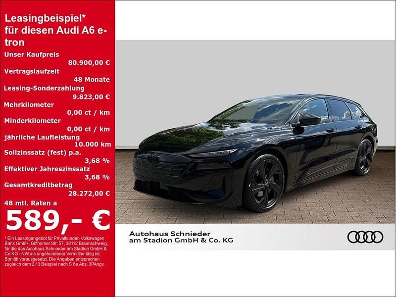 Schwarz Neu 2025 Audi A6 e-tron Performance Kombi | 80.900 € (Fairer Preis) - Bild 1/4