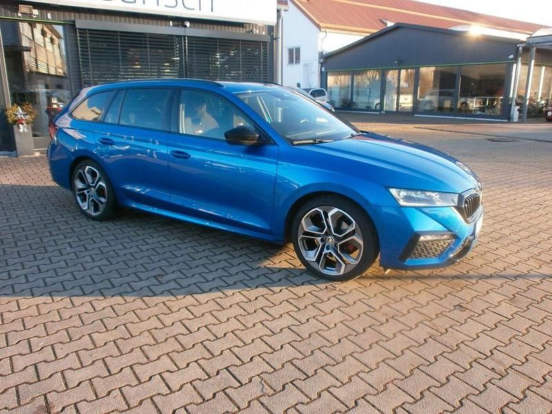 Gebraucht Skoda Octavia RS 200 PS (147 kW) 2021 Blau Kombi
