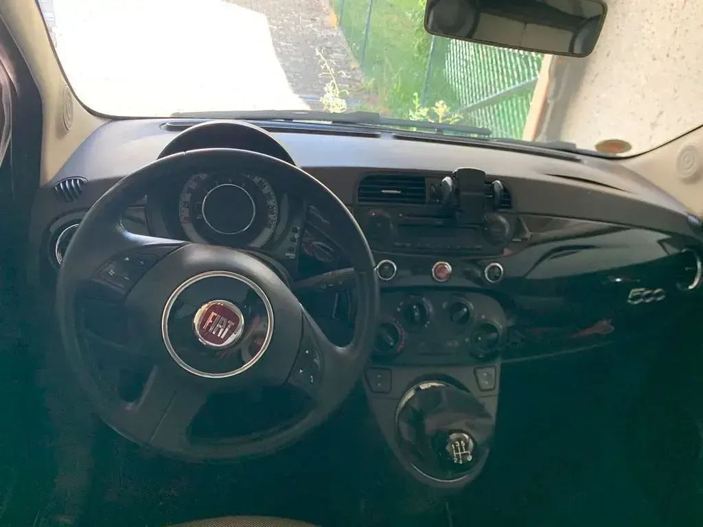 Gebraucht Fiat 500 Lounge 69 PS (50 kW) 2012 Blau Kleinwagen