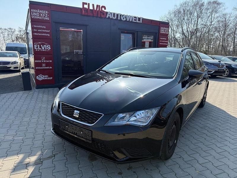 Gebraucht Seat Leon ST Reference 110 PS (80 kW) 2016 Schwarz Kombi