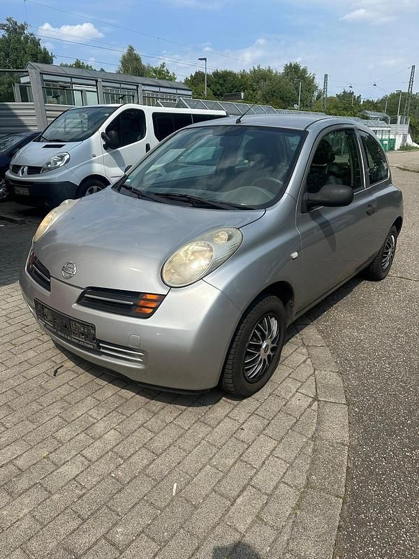 Silber Gebraucht 2005 Nissan Micra Kleinwagen | 600 € (Superpreis) - Bild 1/4