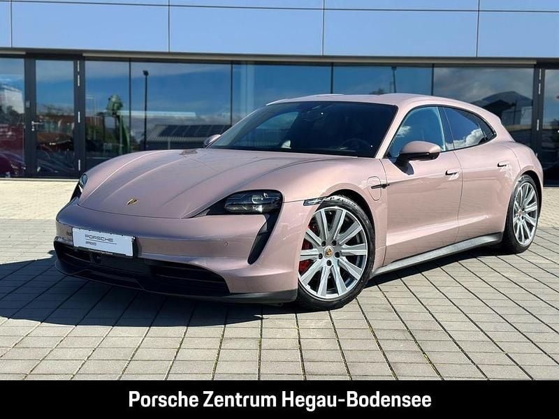 Violett Gebraucht 2022 Porsche Taycan 4S Sport Turismo Limousine | 79.900 € (Teuer) - Bild 1/4