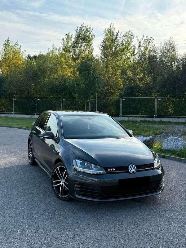 Grau Gebraucht 2016 VW Golf VII GTD Limousine | 12.600 € (Superpreis) - Bild 1/4