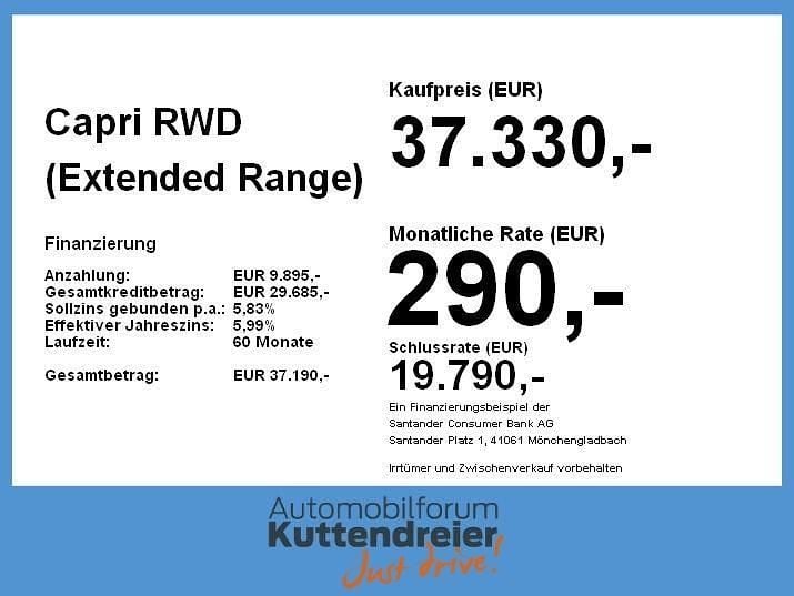 Gebraucht Ford Capri Extended Range 210 kW (286 PS) 2024 Magneticgrau (metallic) SUV