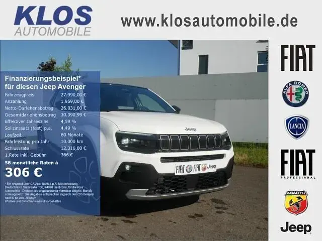 Gebraucht Jeep Avenger Summit 110 PS (80 kW) 2026 SUV