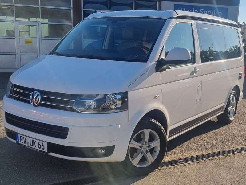 Candyweiß Gebraucht 2014 VW T5 California Van | 39.900 € - Bild 1/4