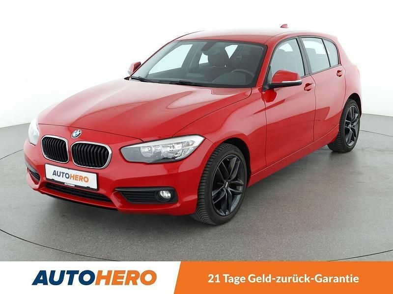 Rot Gebraucht 2016 BMW 116 Advantage Kleinwagen | 11.790 € (Fairer Preis) - Bild 1/3