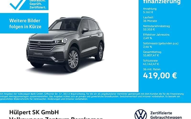Grau Gebraucht 2025 VW Touareg SUV | 57.515 € (Guter Preis) - Bild 1/4