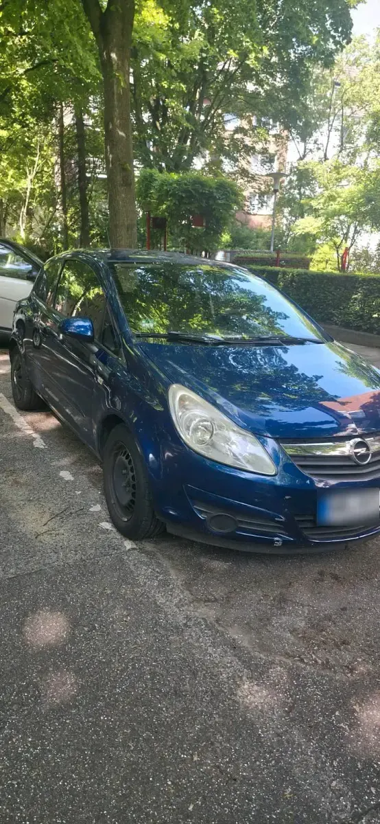 Gebraucht Opel Corsa 95 PS (69 kW) 2008 Blau Kleinwagen