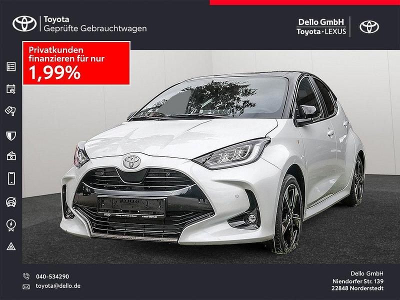 Weiß Neu 2025 Toyota Yaris Hybrid Plus Limousine | 29.990 € (Fairer Preis) - Bild 1/4