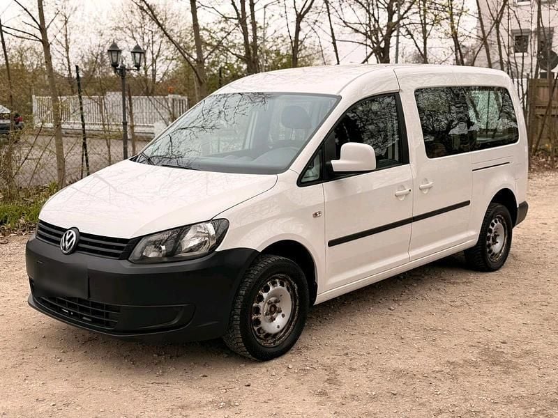 Second-hand VW Caddy Maxi 102 CP (75 kW) 2014 Alb Monovolum