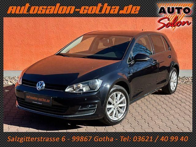 Schwarz Gebraucht 2015 VW Golf VII LOUNGE Limousine | 12.980 € (Fairer Preis) - Bild 1/4