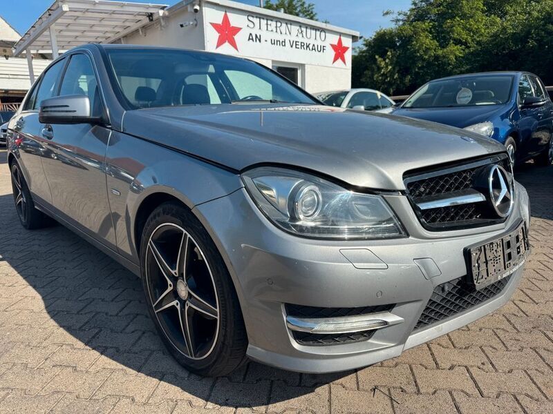Silber Gebraucht 2012 Mercedes C200 Limousine | 9.499 € (Guter Preis) - Bild 1/4