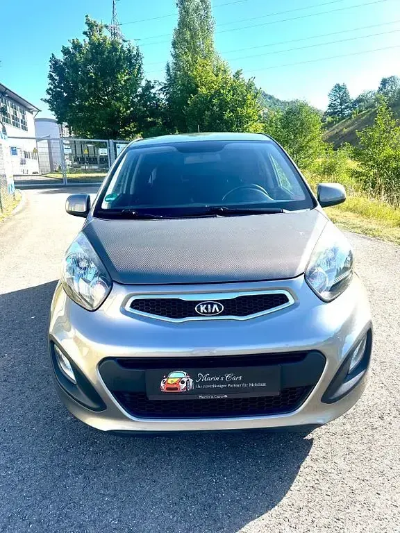 Gebraucht Kia Picanto Edition 7 69 PS (50 kW) 2012 Silber Kleinwagen