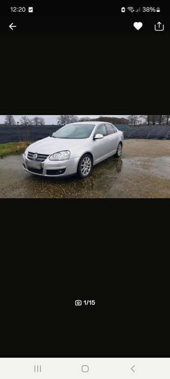 Silber Gebraucht 2006 VW Jetta Comfortline Limousine | 2.750 € (Fairer Preis) - Bild 1/4