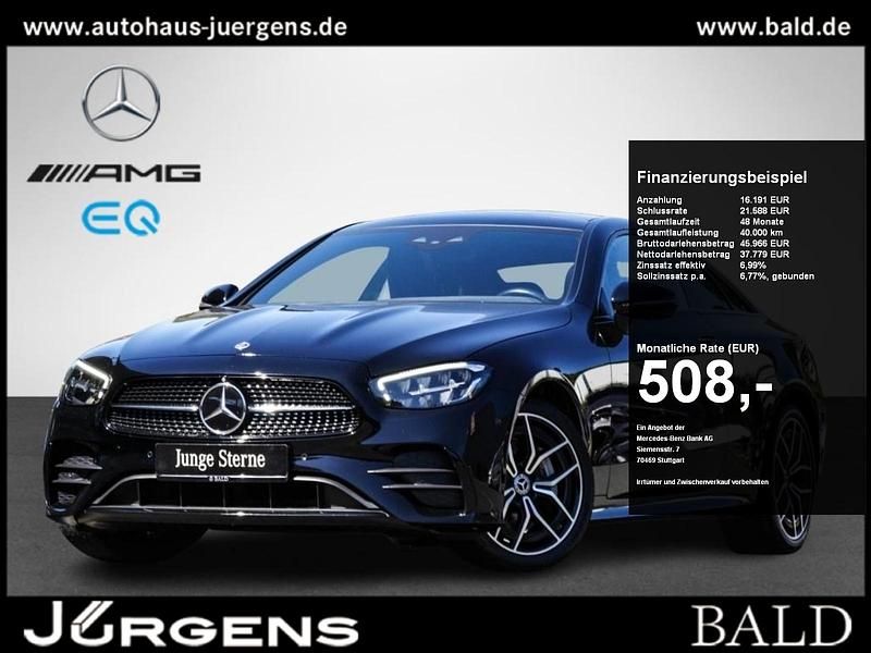 Unilack schwarz Gebraucht 2022 Mercedes E400 AMG Coupé | 53.660 € (Fairer Preis) - Bild 1/4