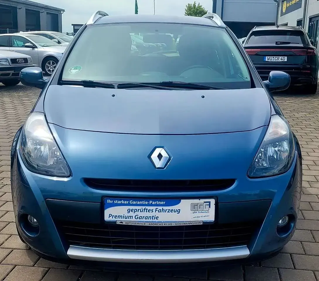 Gebraucht Renault Clio II Dynamique 101 PS (74 kW) 2011 Grey blue Kleinwagen