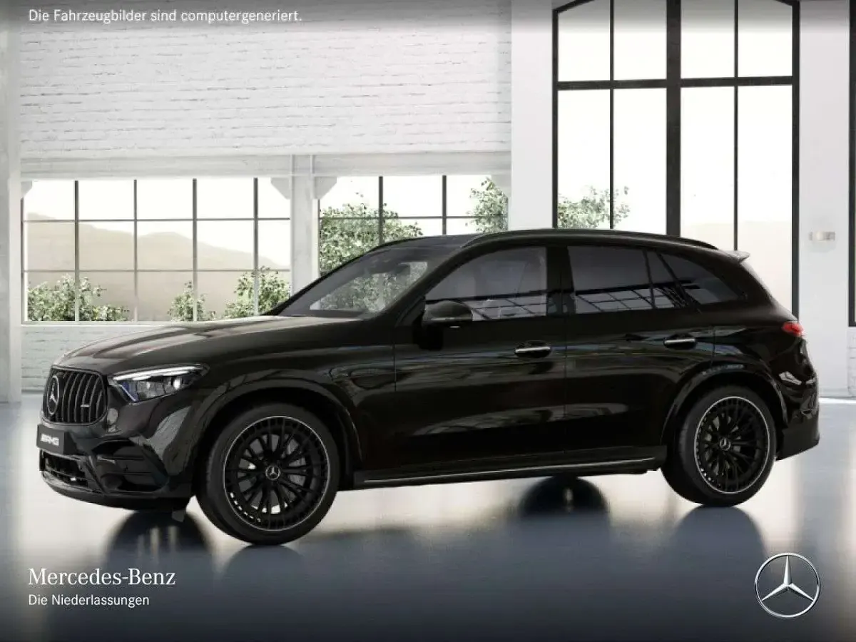 Gebraucht Mercedes GLC43 AMG Night 421 PS (309 kW) 2026 Schwarz SUV