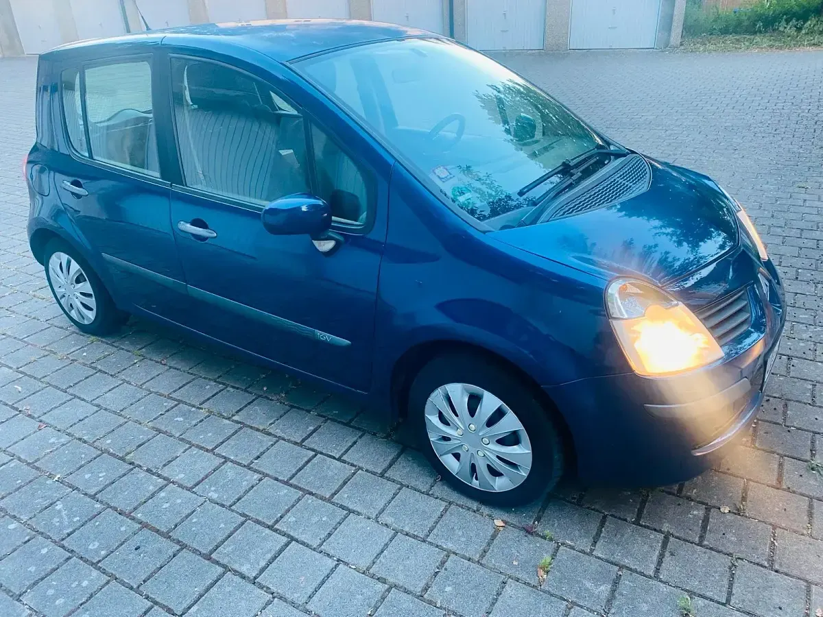 Gebraucht Renault Modus 75 PS (55 kW) 2006 Blau Van / Kleinbus