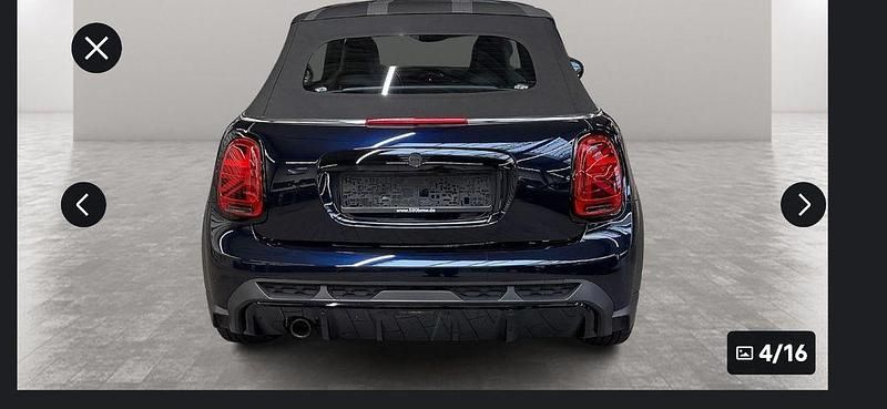 Gebraucht Mini Cooper Cabriolet 136 PS (100 kW) 2022 Enigmatic black Cabrio