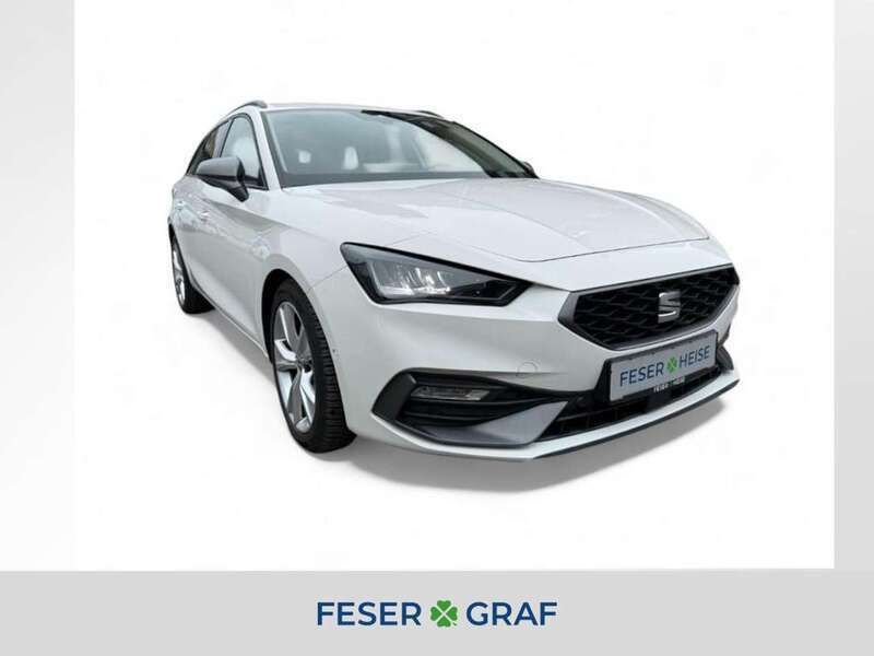 Candyweiß Gebraucht 2024 Seat Leon FR Kombi | 26.440 € (Guter Preis) - Bild 1/4