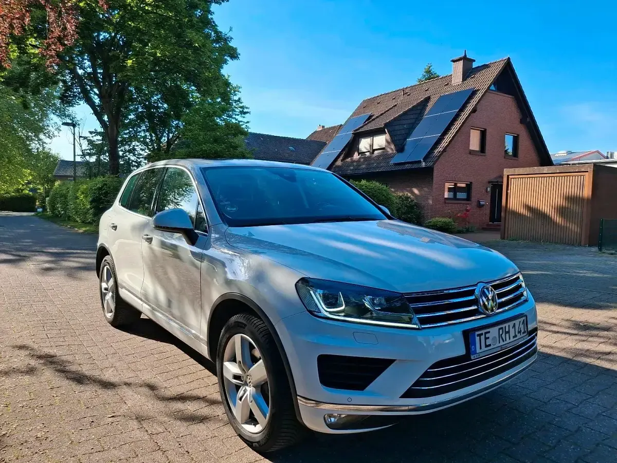 Brugt VW Touareg R 262 HK (192 kW) 2017 Hvid SUV