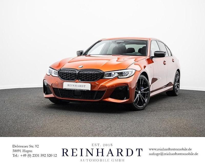 Sunset orange metallic Gebraucht 2020 BMW M340 M Sport Limousine | 42.245 € (Fairer Preis) - Bild 1/3