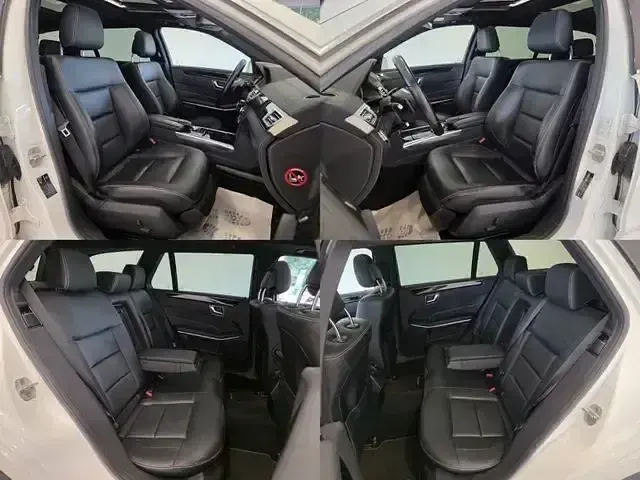 Gebraucht Mercedes E250 AMG line 204 PS (150 kW) 2013 Diamantweiß designo sonderlac Kombi