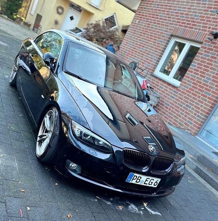 Schwarz Gebraucht 2007 BMW 335 Cabriolet Performance Cabrio | 9.750 € (Guter Preis) - Bild 1/4