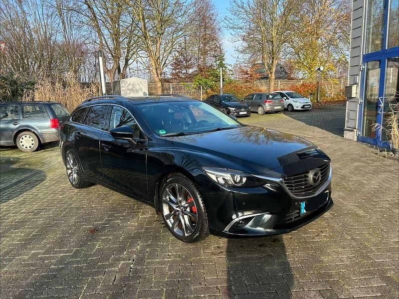 Schwarz Gebraucht 2015 Mazda 6 Kombi | 7.999 € (Guter Preis) - Bild 1/4