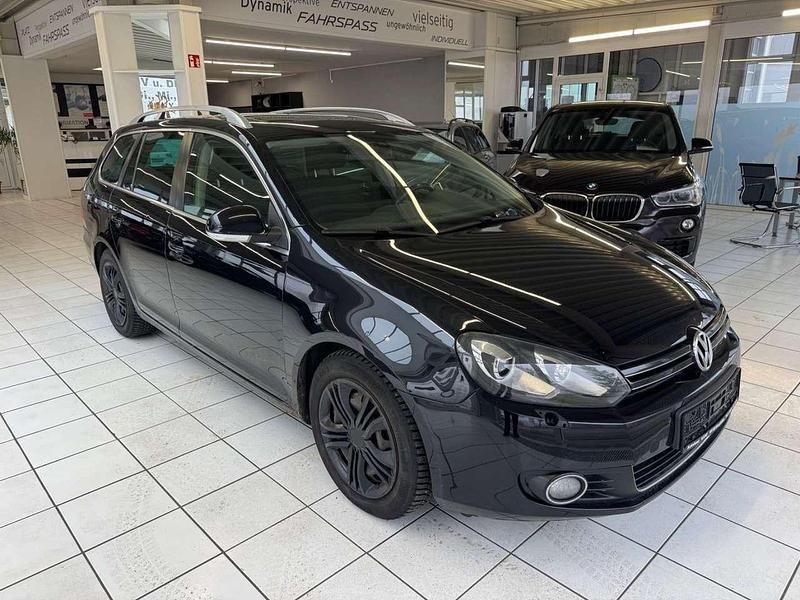 Schwarz Gebraucht 2010 VW Golf Highline Kombi | 2.990 € (Superpreis) - Bild 1/4