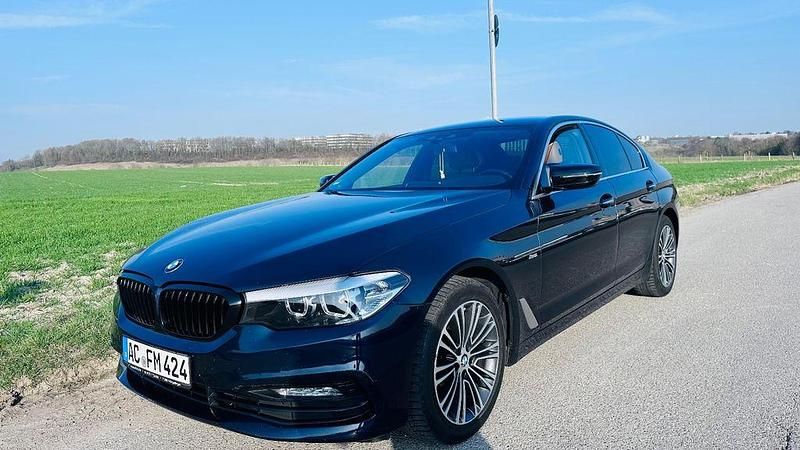 Gebraucht BMW 520 190 PS (139 kW) 2017 Blau Limousine