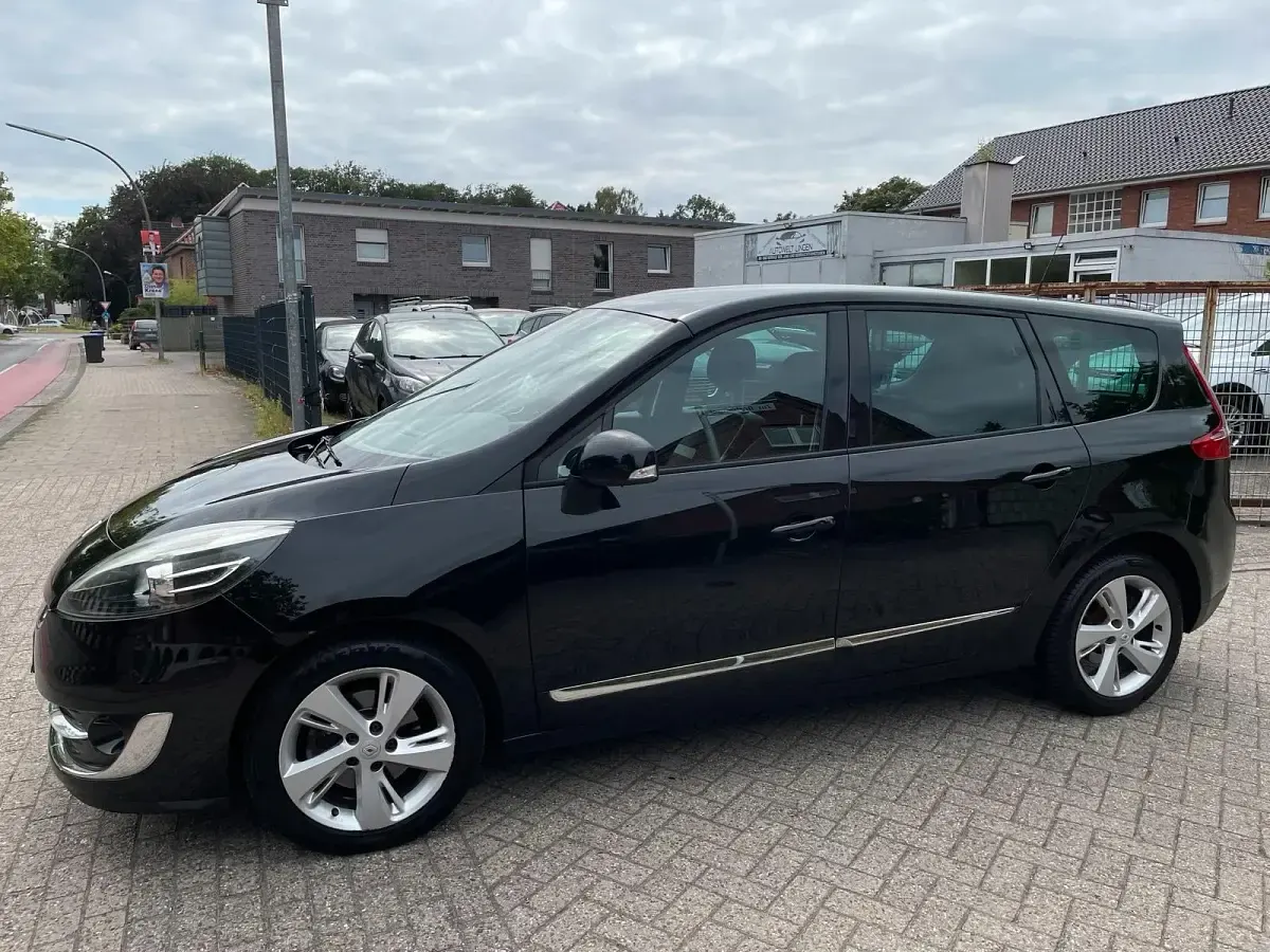 Gebraucht Renault Scénic III Dynamique 110 PS (80 kW) 2012 Schwarz Van / Kleinbus