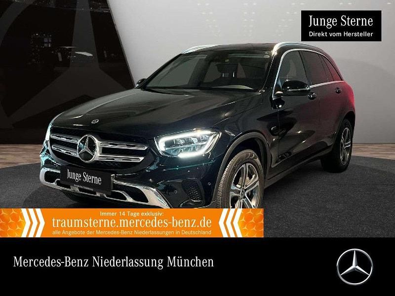 Schwarz Gebraucht 2021 Mercedes GLC300e SUV | 33.990 € (Superpreis) - Bild 1/3
