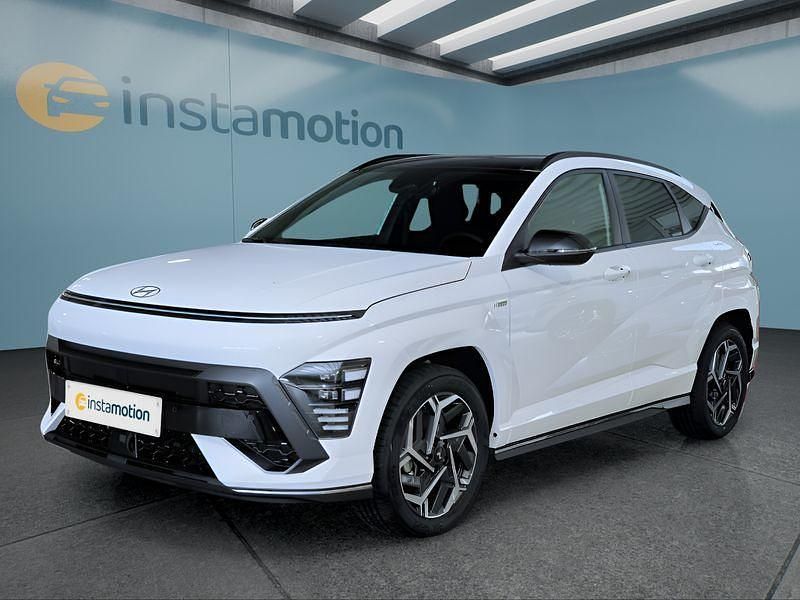 Weiß Gebraucht 2025 Hyundai Kona N Line SUV | 33.749 € (Teuer) - Bild 1/4