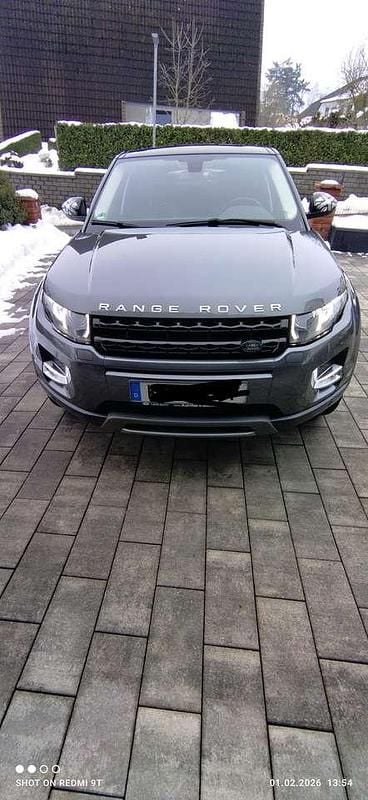 Grau Gebraucht 2015 Land Rover Range Rover evoque SUV | 15.900 € (Superpreis) - Bild 1/4