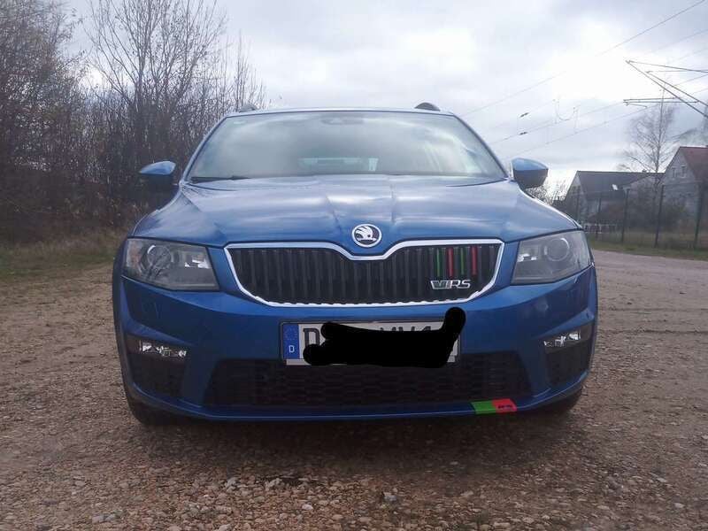 Blau Gebraucht 2014 Skoda Octavia RS Kombi | 13.250 € (Guter Preis) - Bild 1/4