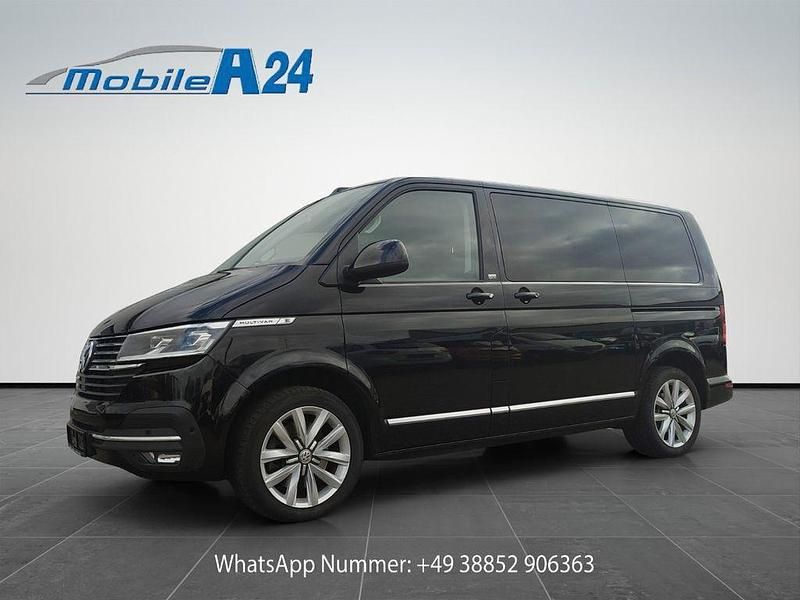 Begagnad VW Multivan Generation Six 204 HK (150 kW) 2021 Svart Minibuss