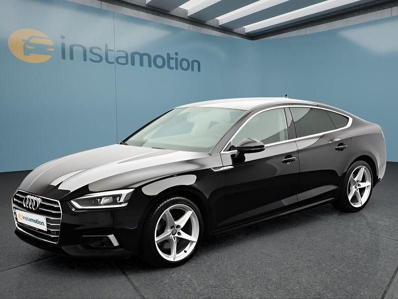 Schwarz Gebraucht 2019 Audi A5 Sportback Limousine | 26.849 € (Guter Preis) - Bild 1/4