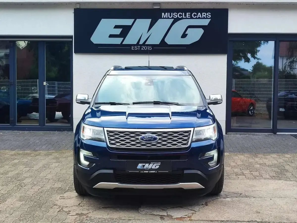 Gebraucht Ford Explorer Platinum 370 PS (272 kW) 2017 Blau SUV