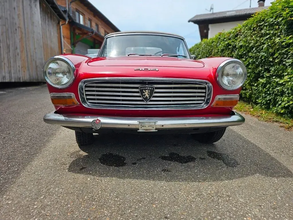 Gebraucht Peugeot 404 84 PS (61 kW) 1963 Rot Cabrio