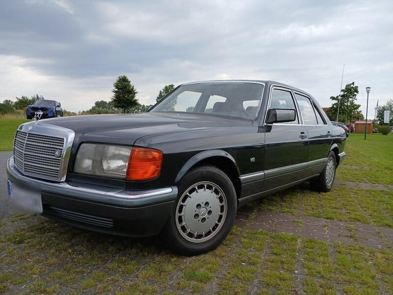 Schwarz Gebraucht 1989 Mercedes 420 SE Limousine | 12.800 € - Bild 1/4