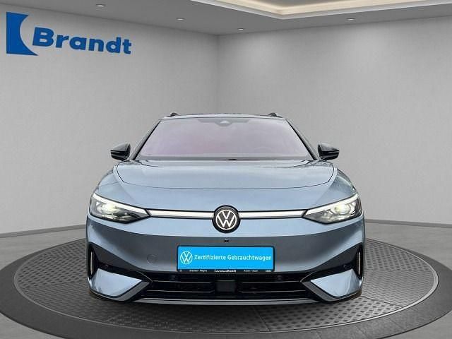 Gebraucht VW ID.7 Pro 210 kW (286 PS) 2025 Stonewashed blue metallic/schwarz (metallic) Kombi