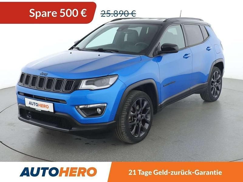 Blau Gebraucht 2021 Jeep Compass SUV | 24.760 € (Fairer Preis) - Bild 1/3