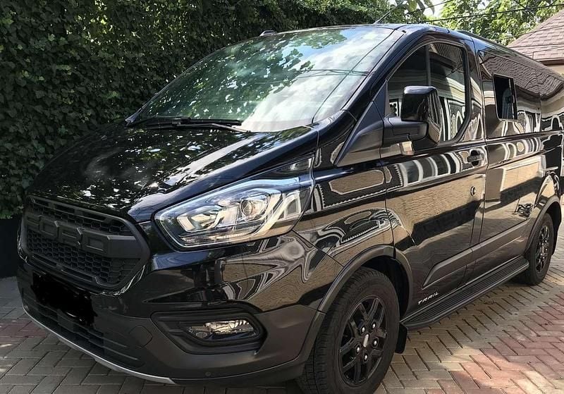 Schwarz Gebraucht 2021 Ford Transit Custom Abholung | 29.000 € (Teuer) - Bild 1/4