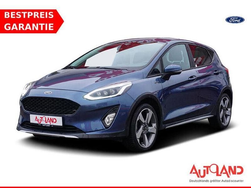 Blau Gebraucht 2020 Ford Fiesta Active Kleinwagen | 15.990 € (Etwas zu teuer) - Bild 1/4