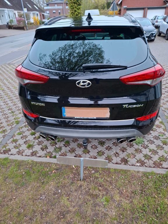 Gebraucht Hyundai Tucson Turbo 177 PS (130 kW) 2018 Schwarz SUV