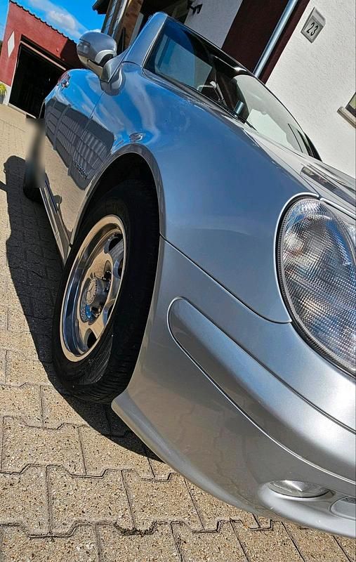 Gebraucht Mercedes SLK200 2000 Silber Cabrio